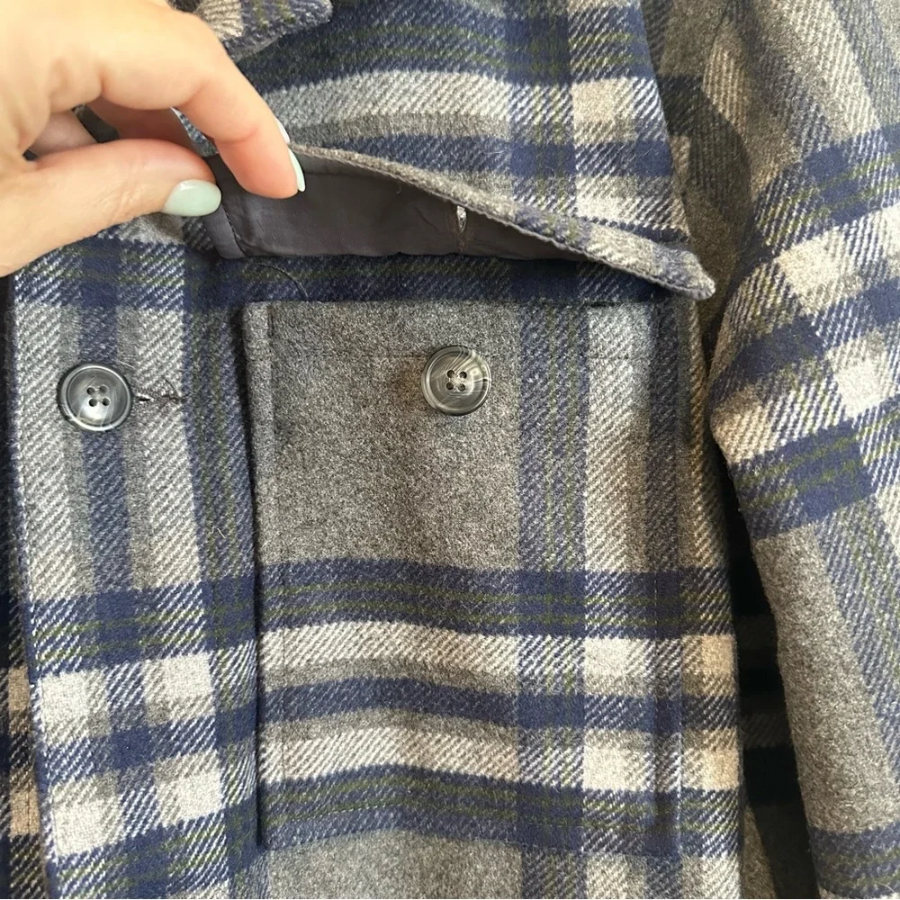 Vineyard Vines Wool Blend Shacket shirt jacket size large